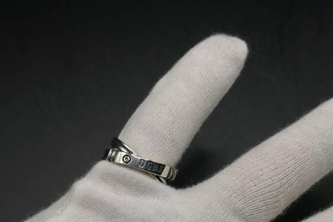 新品　未使用　20号　ドクターモンロー　DGAF　プレート　クロス　リング　指輪