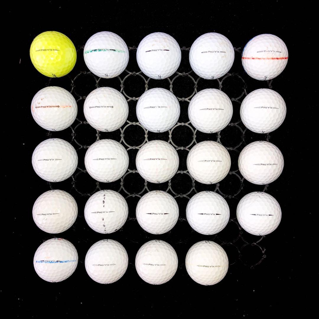 タイトリスト　PROV1Ｘ　ロストボール48球 美品】タイトリスト V1,V1x 48球 (1831) ロストボール 楽天市場