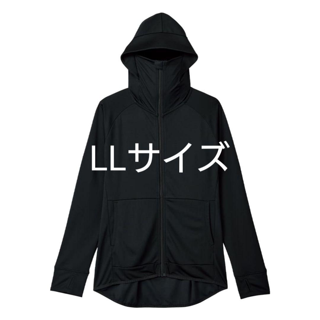 即日発送可　レディースクールUVサンシェードパーカーEX ブラック　LL ワークマン レディース クールUV サンシェードパーカー LL