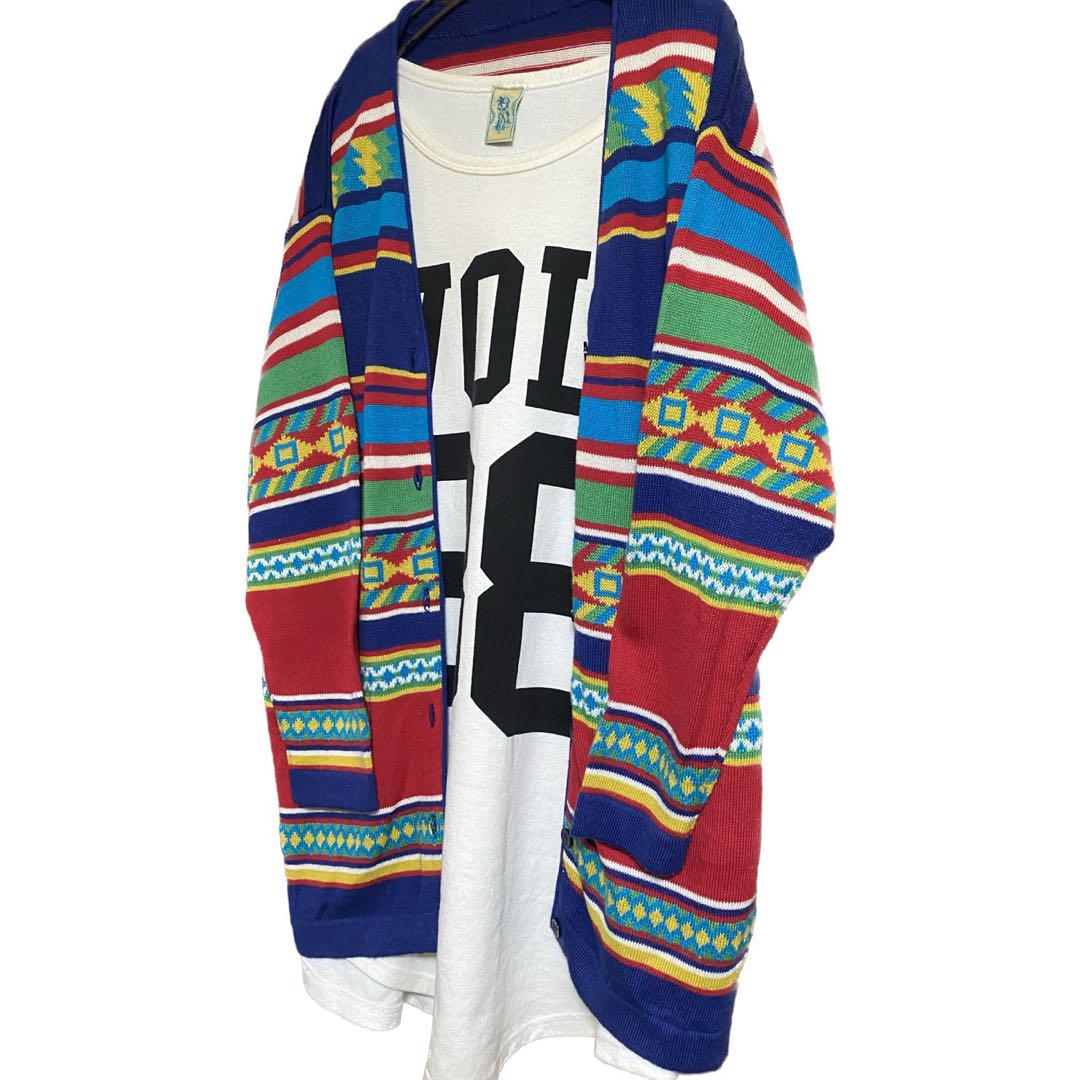 70s premier vintage oneoff iconic artカーデ