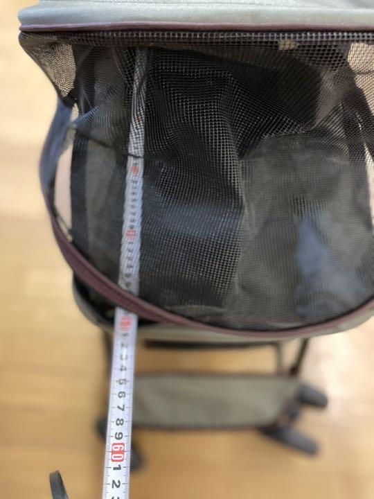【美品】犬用バギー／リードフック付き、両対面