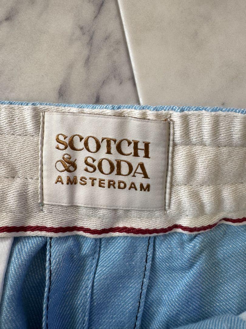 【新品未使用】スコッチアンドソーダ SCOTCH＆SODA コットンハーフパンツ