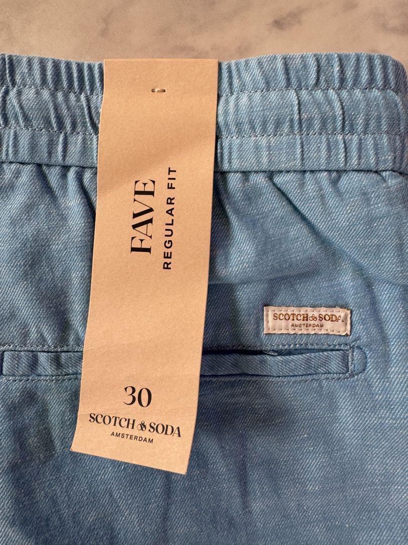 【新品未使用】スコッチアンドソーダ SCOTCH＆SODA コットンハーフパンツ