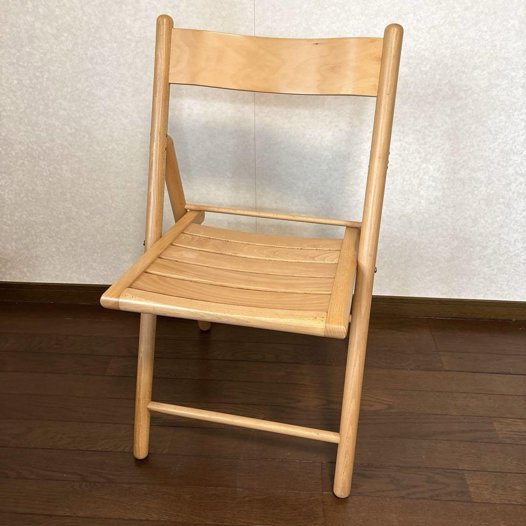 kae　無印良品折り畳み椅子　廃盤品 良品】無印良品 折りたたみチェア廃盤品 - メルカリ
