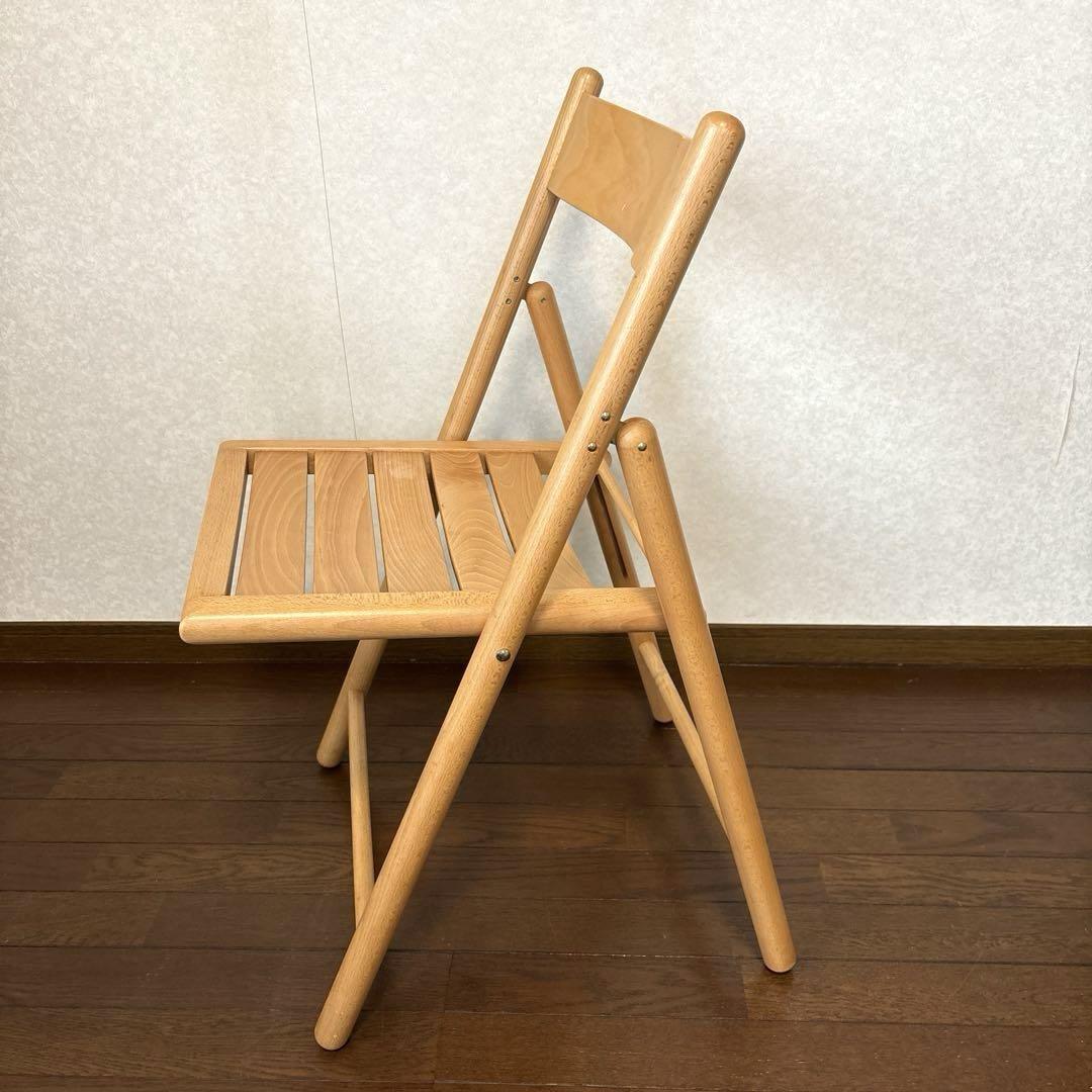 kae　無印良品折り畳み椅子　廃盤品 良品】無印良品 折りたたみチェア廃盤品 - メルカリ