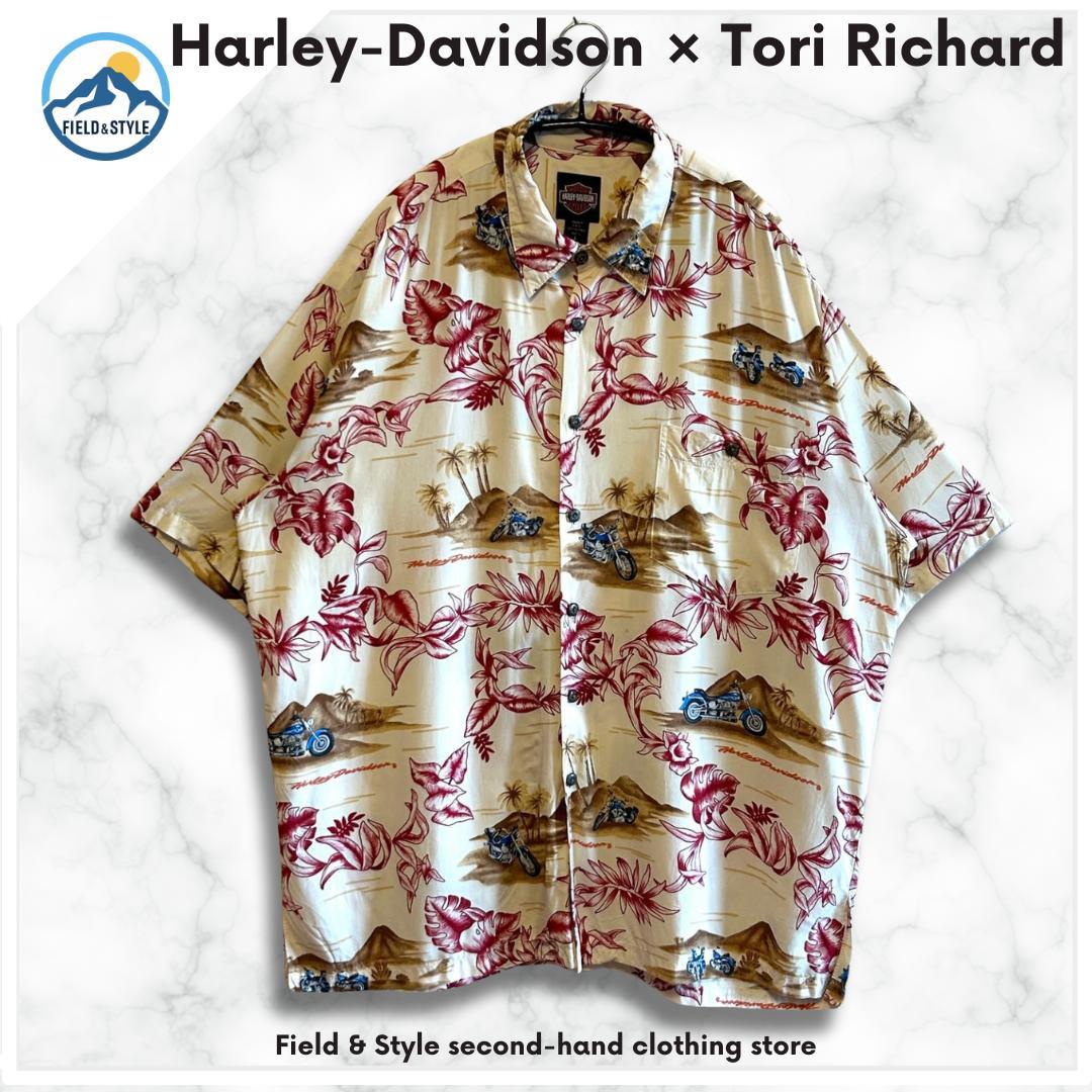Harley-Davidson × Tori Richard アロハシャツ L - メルカリ