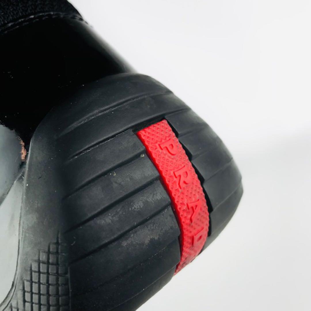 PRADA プラダ プラダスポーツ レザースニーカー メンズ 8 美品