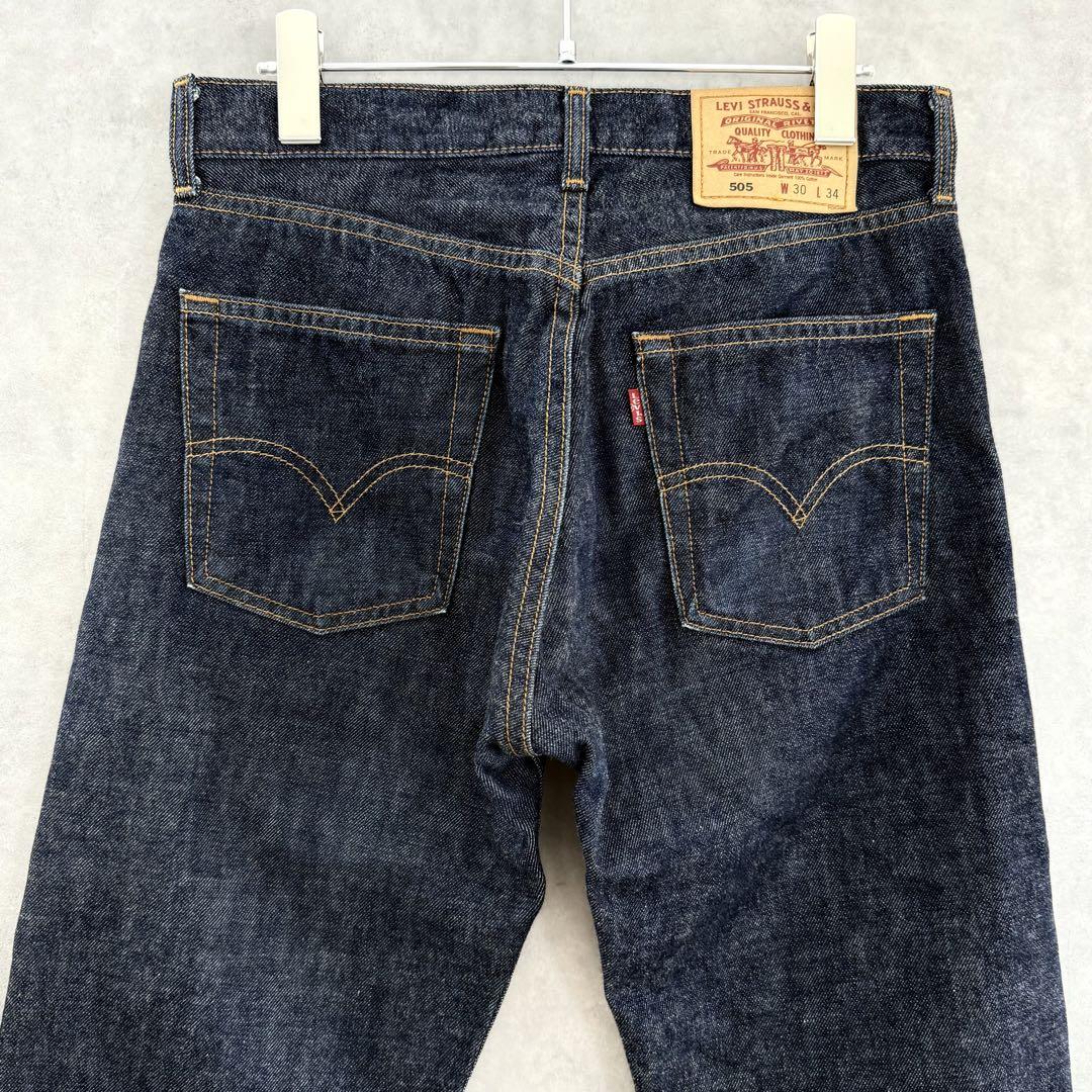 00s 日本製 Levi's リーバイス 505 デニムパンツ インディゴ 00s Levi's 505 リーバイス デニムパンツ インディゴ W30 - メルカリ