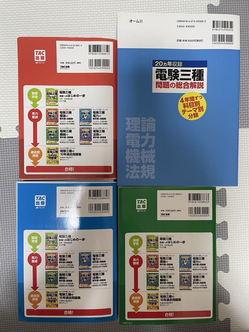 電験三種　参考書セット　みんほし3種＋20ヵ年過去問集