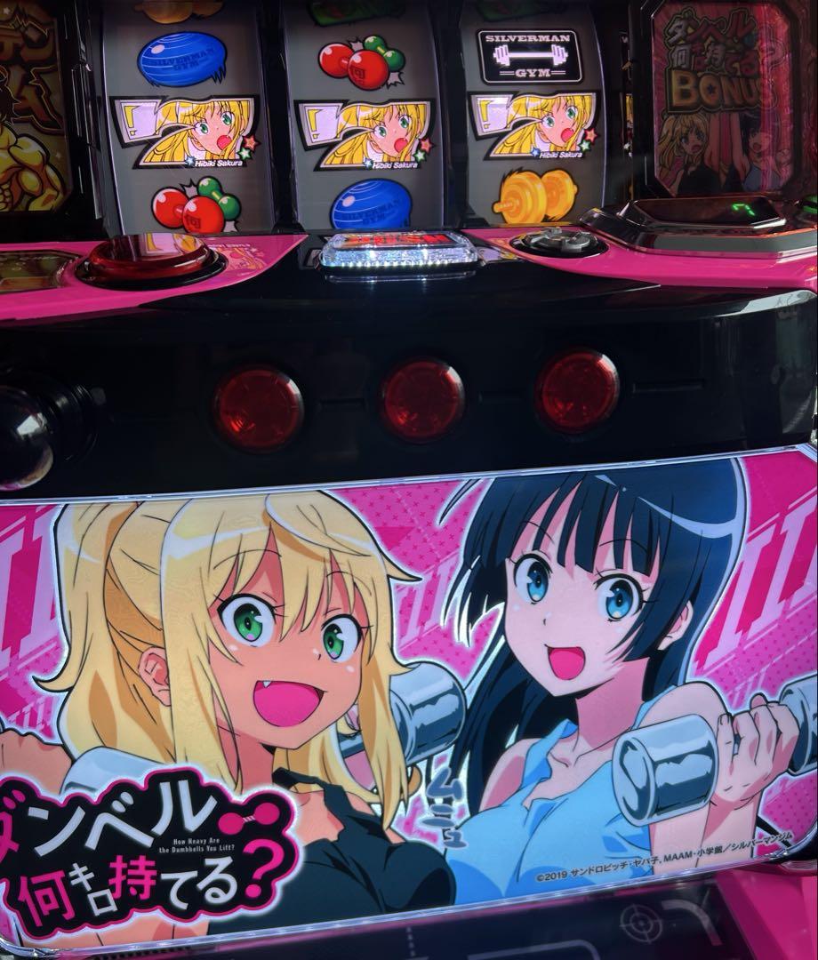 スマスロ　実機　Lダンベル何キロ持てる？X 送料込み