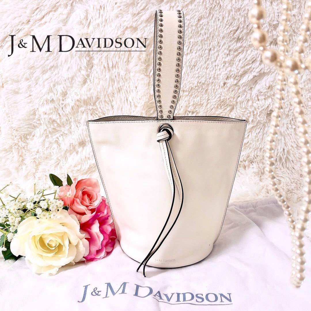 即日発送 J&M DAVIDSON EQUESTA スタッズ ハンドバッグ