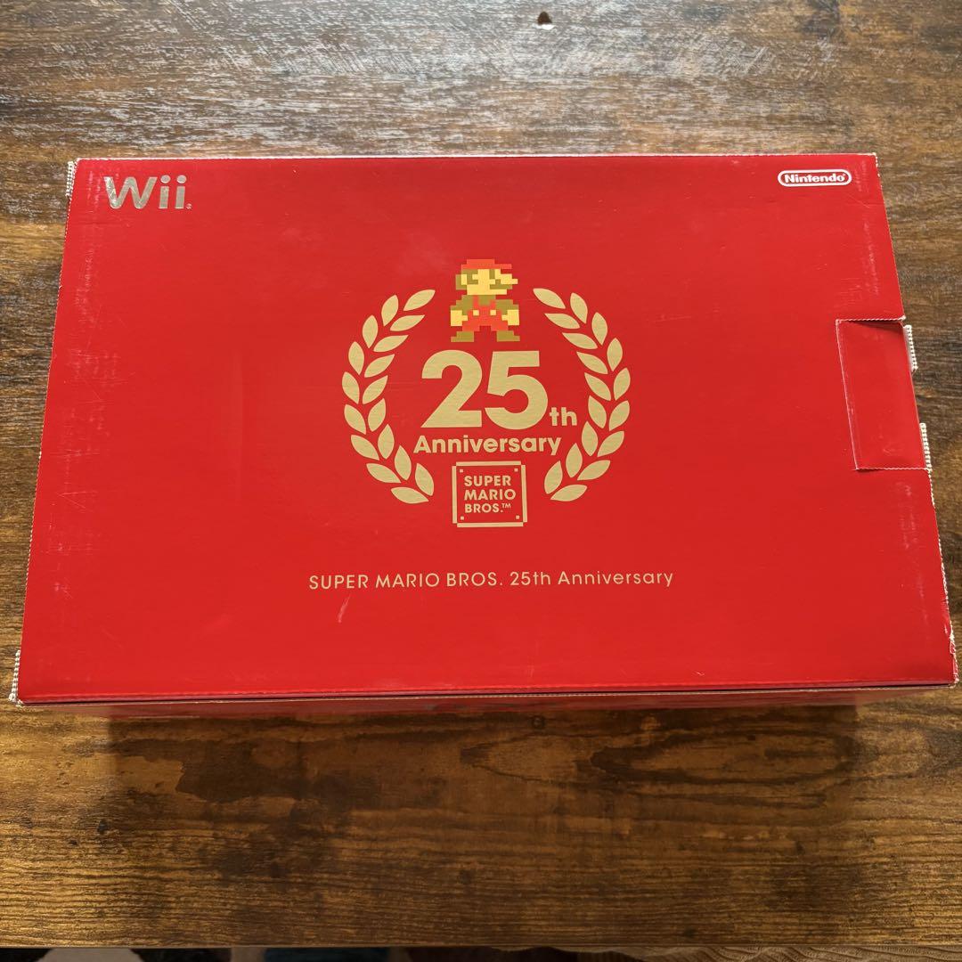 Wii スーパーマリオブラザーズ 25周年記念 未使用 - メルカリ