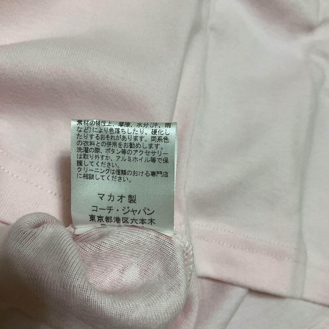 COACH POPPY チェリー デザイン VネックTシャツ
