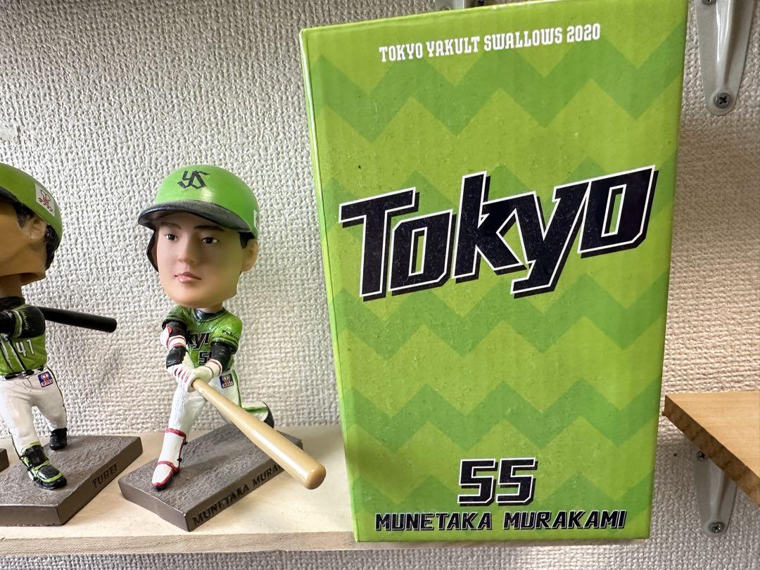ヤクルト選手 ボブルヘッド人形　6体