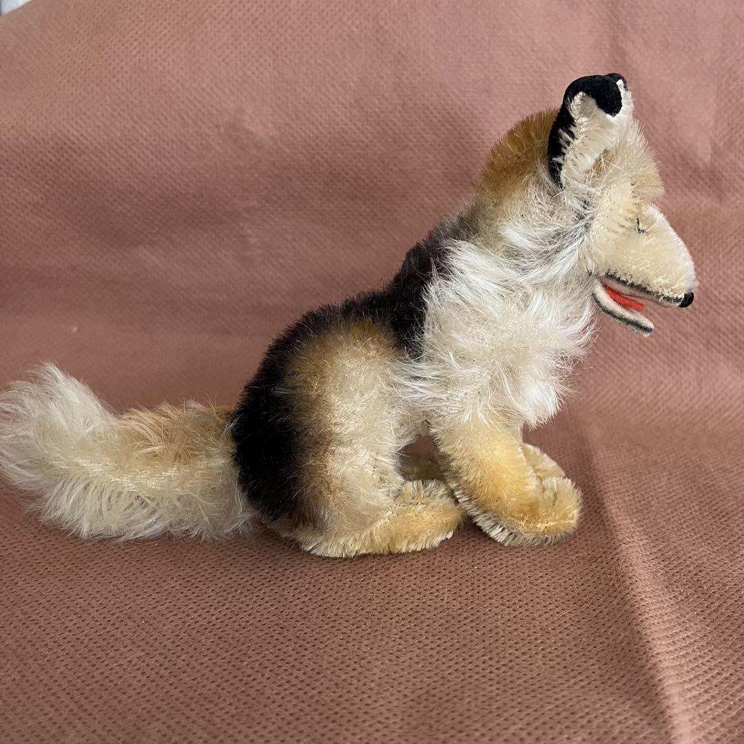 ヴィンテージ シュタイフ コリー 犬 Collie