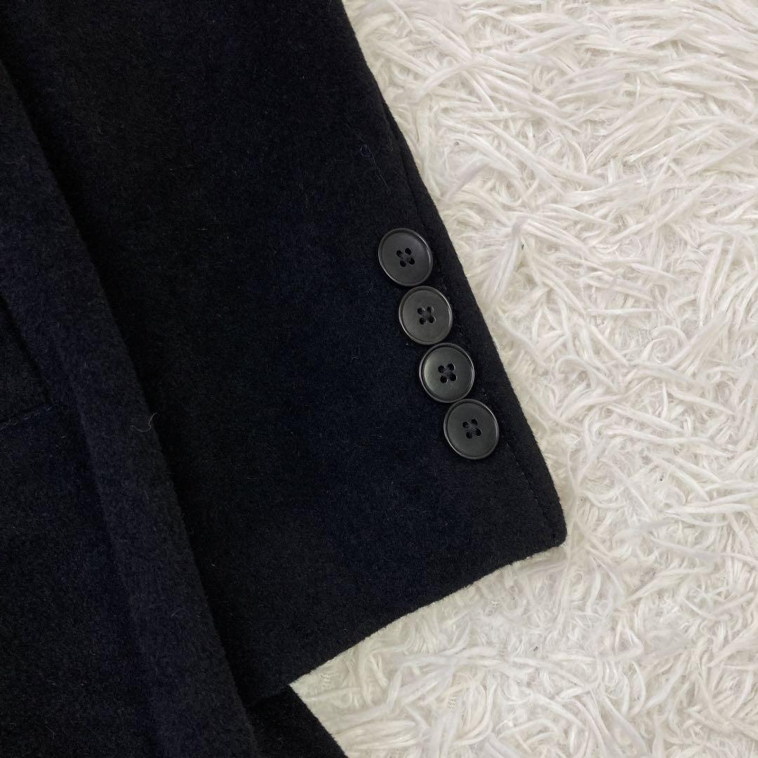 DKNY ロングコート ブラック 6 ダブルボタン フォーマル オフィス