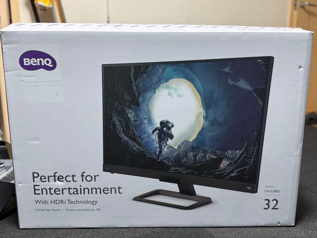 BenQ EW3280U 32インチ ディスプレイ 4K HDRi