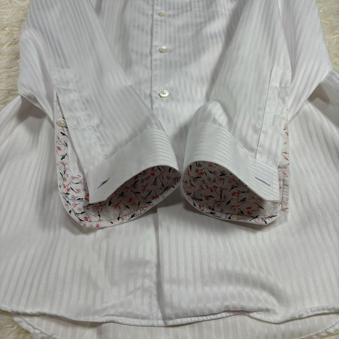 Paul Smith ポールスミス 長袖シャツ ストライプ 花柄 L~XLサイズ