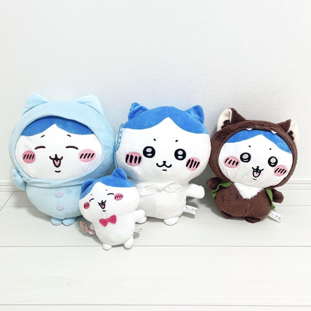 ちいかわ　ぬいぐるみ　まとめ売り　16個　タグ付き タグ付き】 ちいかわ ぬいぐるみまとめ売り 約16cm 4点セット
