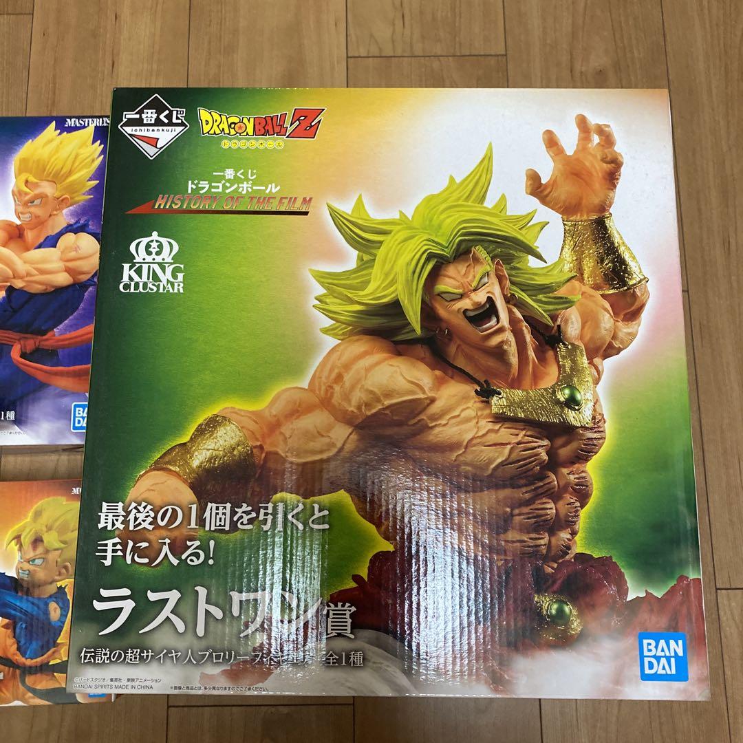 ドラゴンボール一番くじ　history of the film 一番くじ ドラゴンボール HISTORY OF THE FILM A賞〜F賞、ラスト