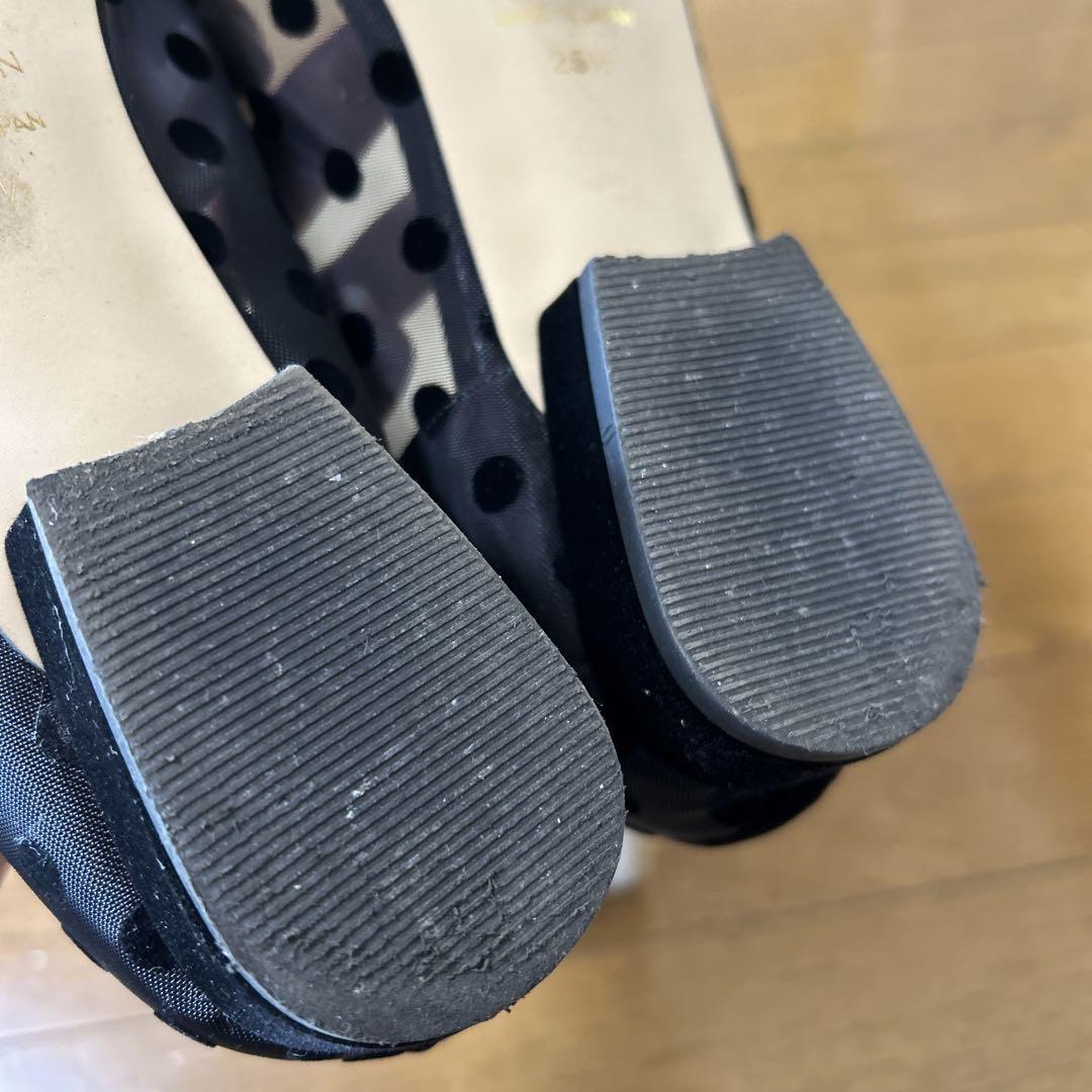 【専用】ルタロン　ポインテッドチュールリボンフラット