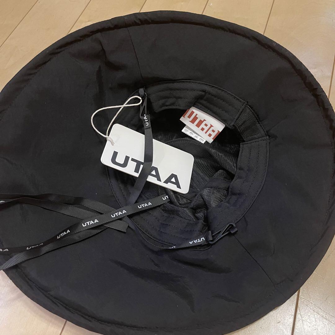 UTAA ユタ レディース ゴルフ バケットハット キャップ ブラック