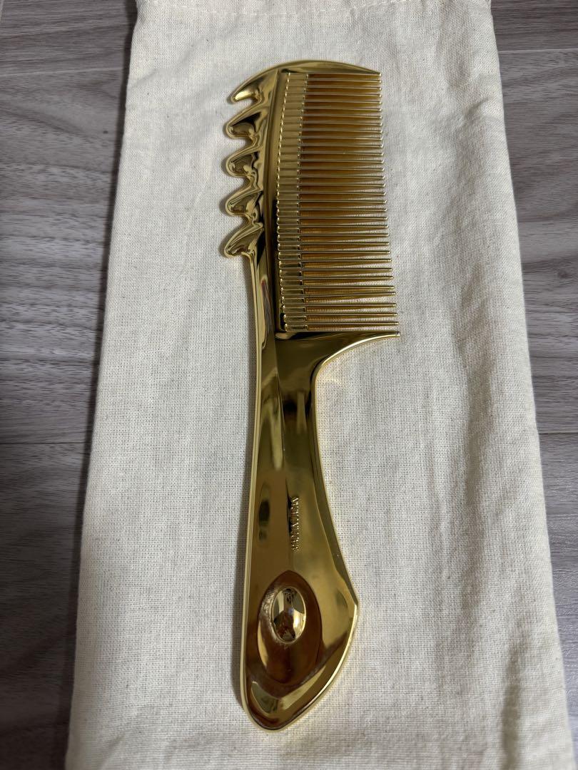 ラブクロム ヘアコームK24GP スカルプカッサゴールド