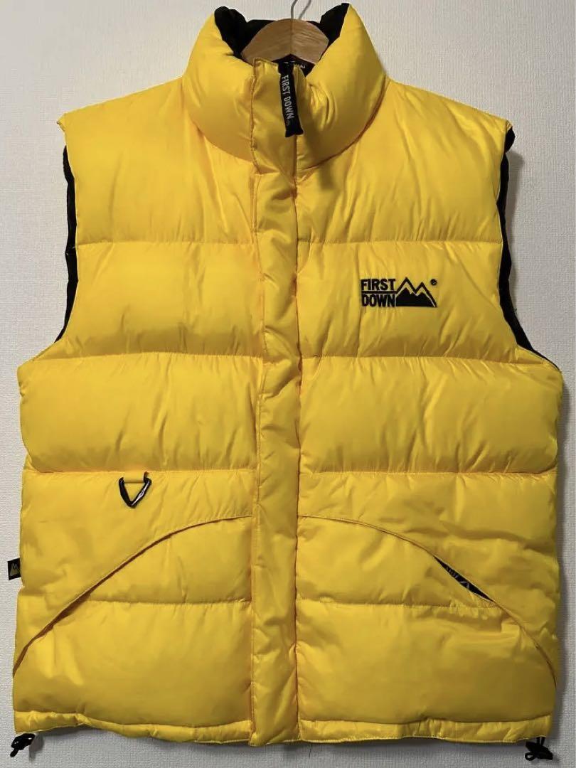 90s First Down reversible down vest