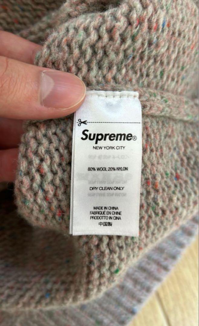 トップス supreme small box speckle sweater