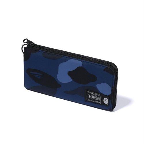 【BAPE X PORTER】COLOR CAMO ロングウォレット 財布 新品