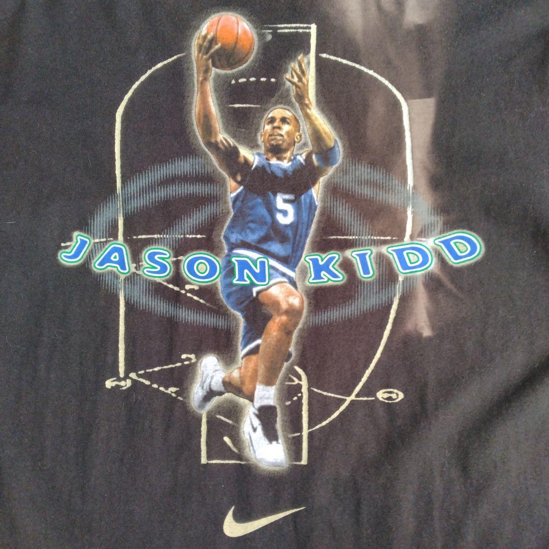 90-00s NIKE NBA ジェイソン・キッド グラフィック Tシャツ 90-00s NIKE NBA ジェイソン・キッド グラフィック Tシャツ