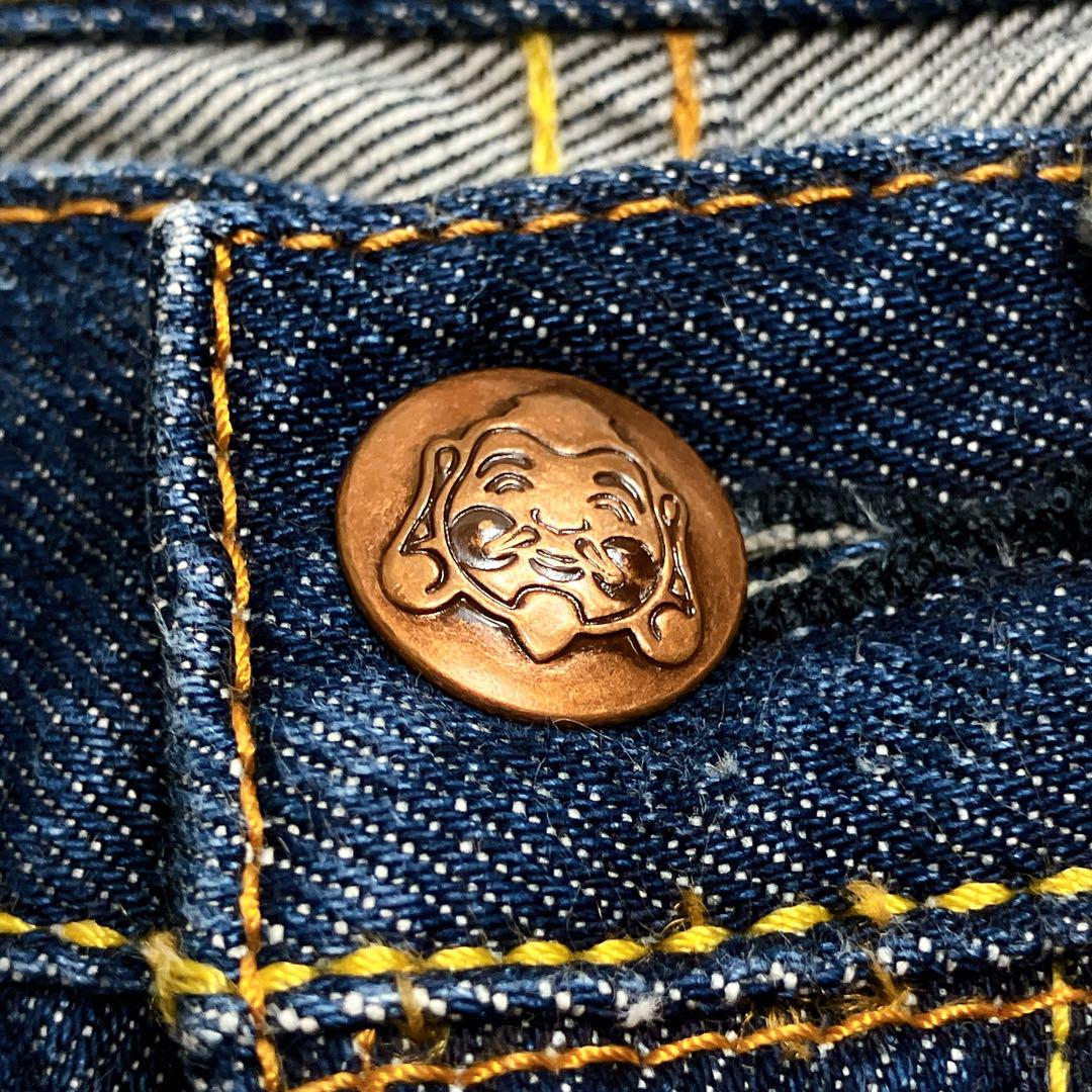 EVISU 刺繍デザイン DONNA OSAKA デニム　ジーンズ　ジーパン EVISU 刺繍デザイン DONNA OSAKA デニム ジーンズ ジーパン