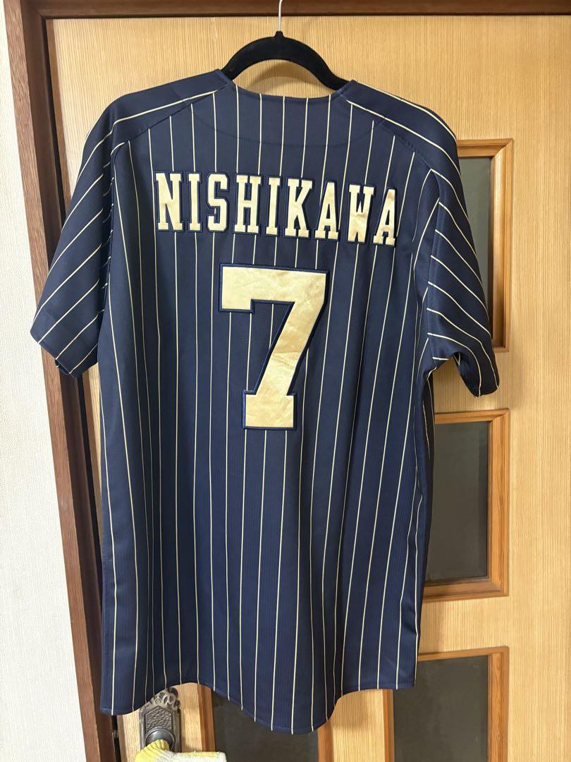 極美品】オリックスバファローズ サードユニフォーム 西川龍馬