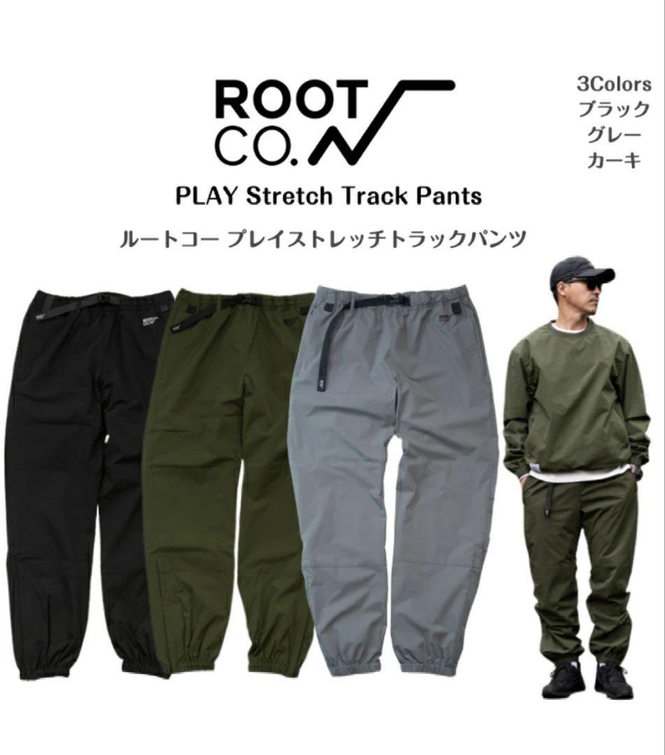 【ROOT CO. ルートコー】PLAY Stretch Track Pants