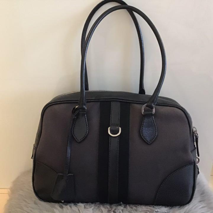 特価限定品 PRADA キャンバス ボストンバッグ ショルダーバッグ fRrbW-m63476434149 プラダ レザー 2022国産