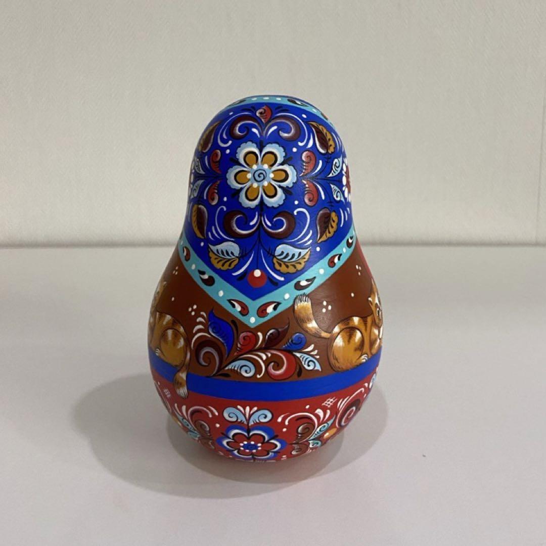 専用】ロシア雑貨☆起き上がりこぼし♪ネコ オリガ・ザバイキナ 専用】ロシア雑貨☆起き上がりこぼし♪ネコ オリガ・ザバイキナ