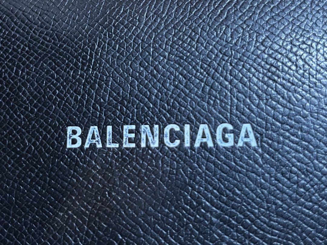 BALENCIAGA 黒 レザー 長財布 バレンシアガ