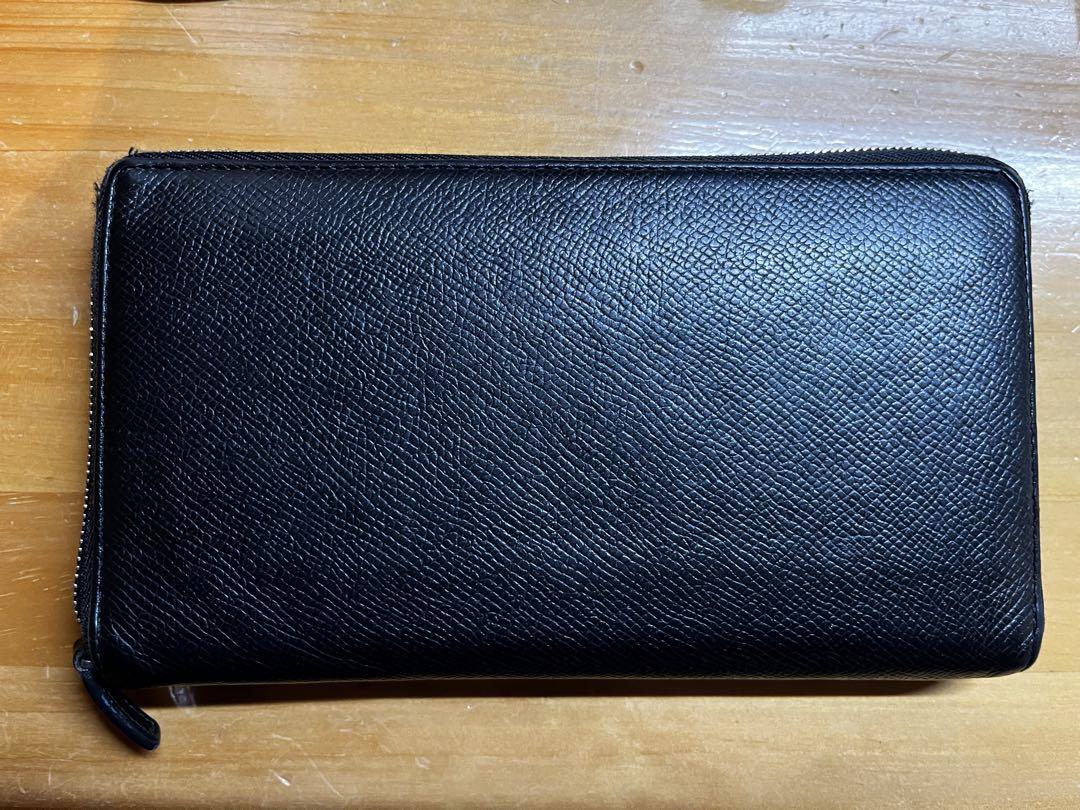 BALENCIAGA 黒 レザー 長財布 バレンシアガ