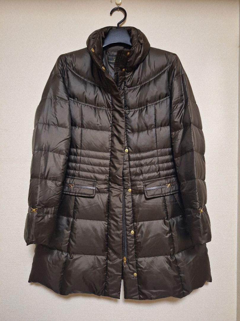 美品レリアン.ダウンコート 美品 Leilian レリアン ダウンコート M ダウン90％ ダ