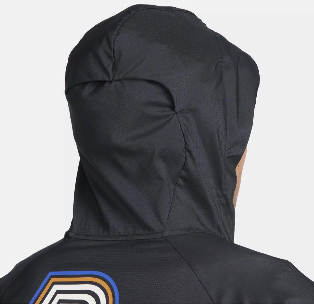 L 新品 ナイキ ウインドランナー ランニング ブルーリボン レペル 黒