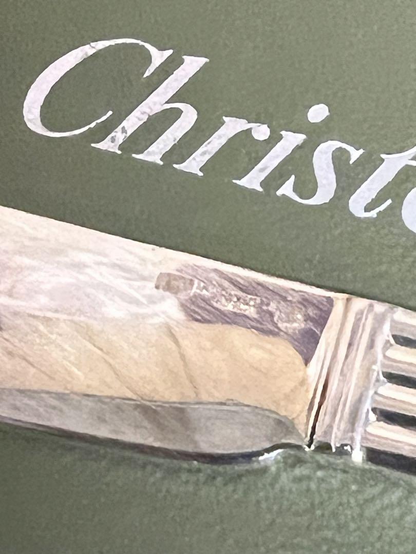 Bum　Christofle  バターナイフ 10cm 4pcs