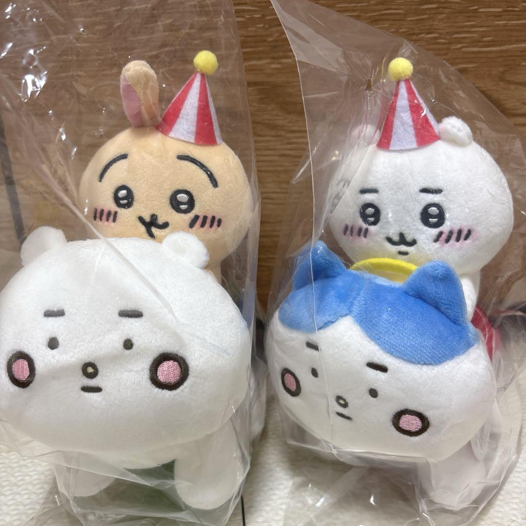 ちいかわ ぴーぽぽぬいぐるみ ちいかわ うさぎ2点セット - メルカリ