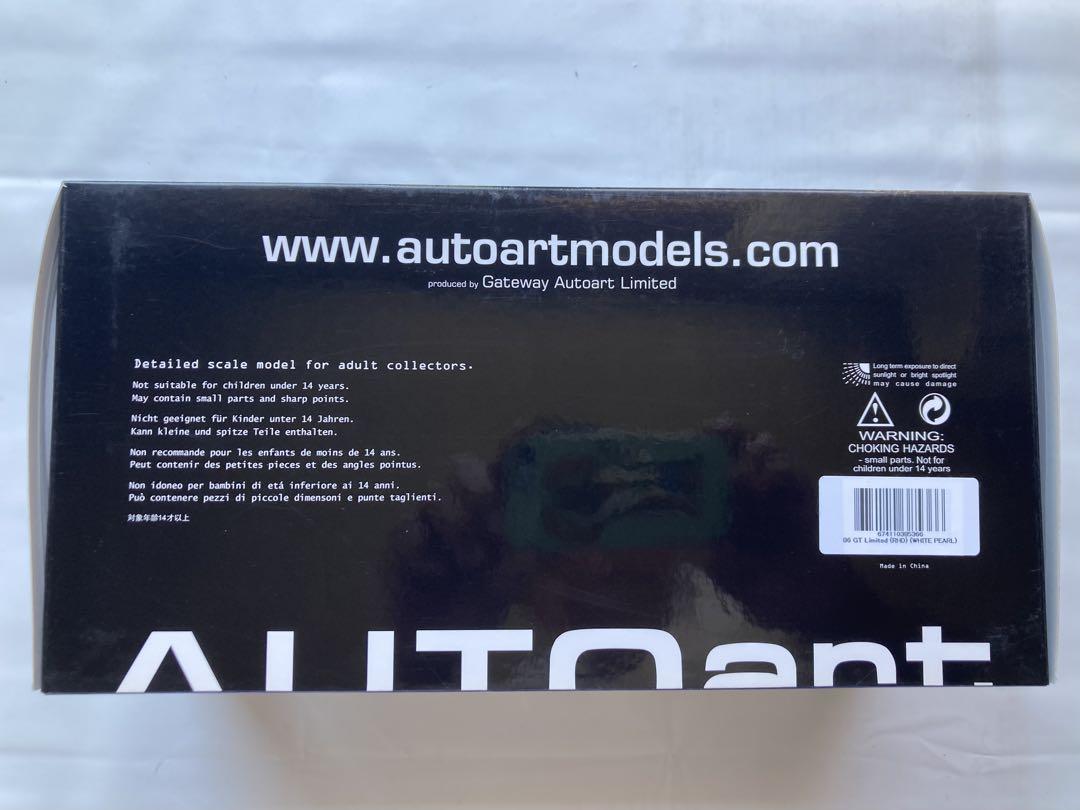 ミニカー AUTOart TOYOTA 86 GT Limited