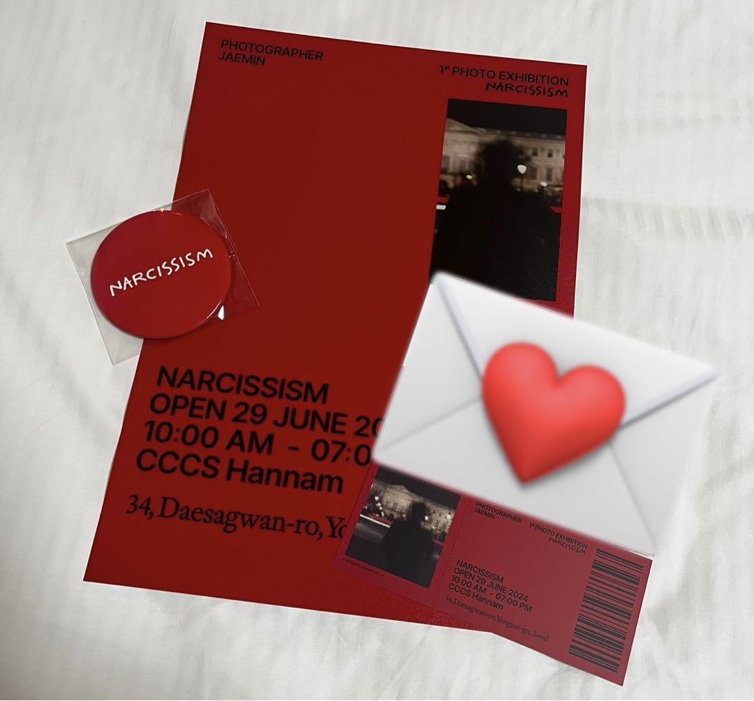 NARCISSISM ジェミン 写真展 フォトブック & 入場特典 セット NARCISSISM ジェミン 写真展 フォトブック & 入場特典 セットΩ