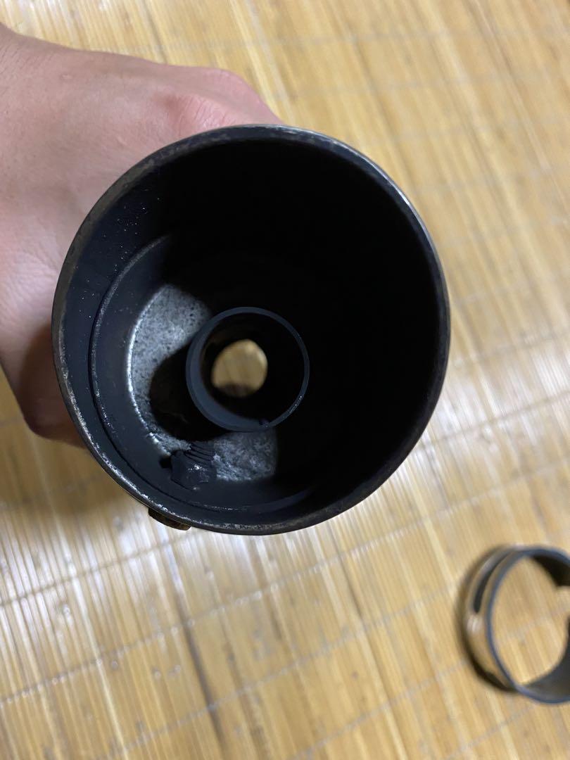 ホーネット250 LCIPARTS マフラーのサイレンサー部分です。