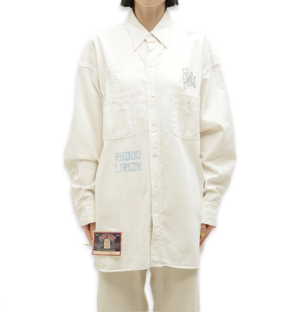 超特価セール開催！！ Rhodolirion×PAYDAY ］Work Shirt トップス