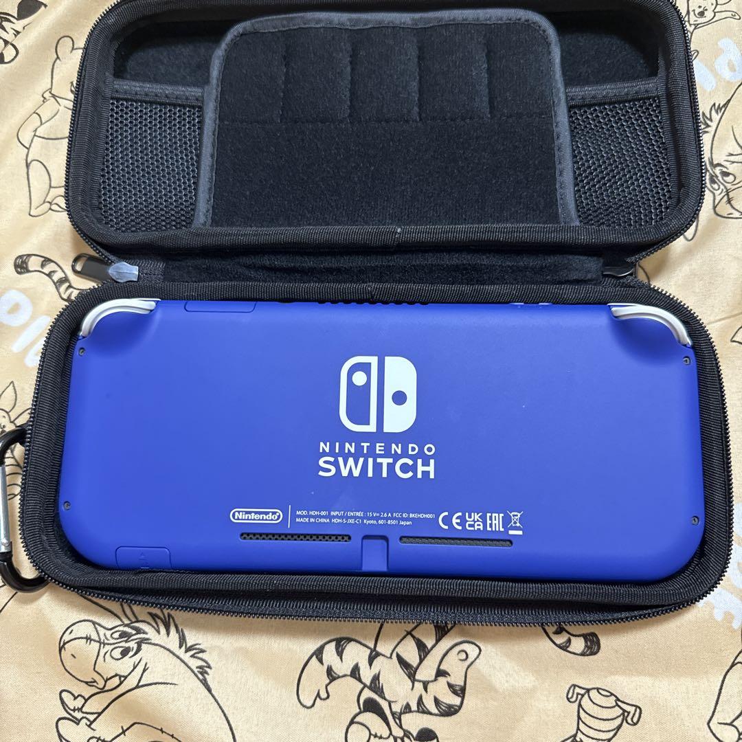 Nintendo Switch Lite パープル ケース付き