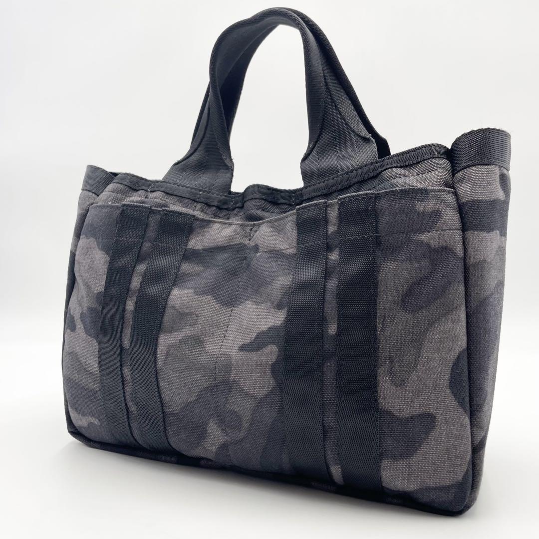 美品 ZERO HALLIBUTON Cordura カートトート ブラックカモ