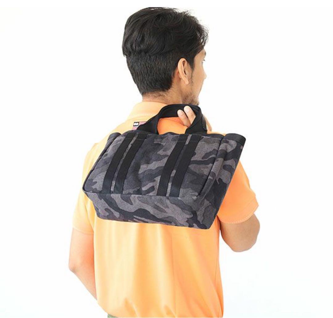 美品 ZERO HALLIBUTON Cordura カートトート ブラックカモ