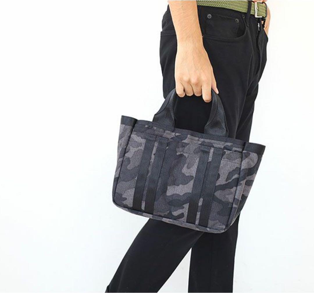 美品 ZERO HALLIBUTON Cordura カートトート ブラックカモ